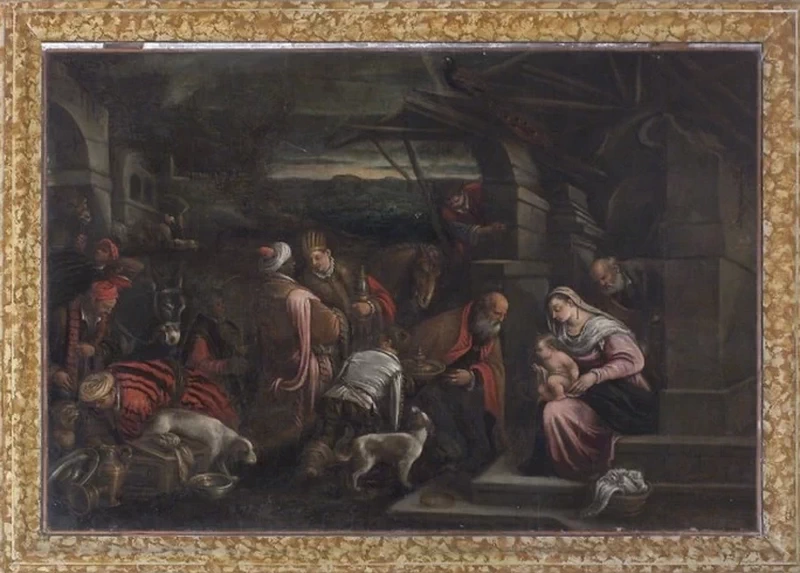  4-Leandro Dal Ponte, detto Bassano-Adorazione dei Magi  